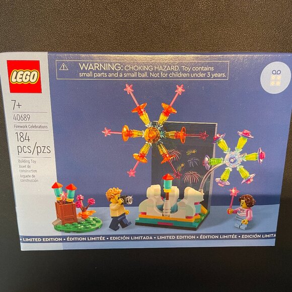 New/Factory Sealed 2024 Lego 40689 Fireworks Celebration Limited Set - Picture 1 of 2